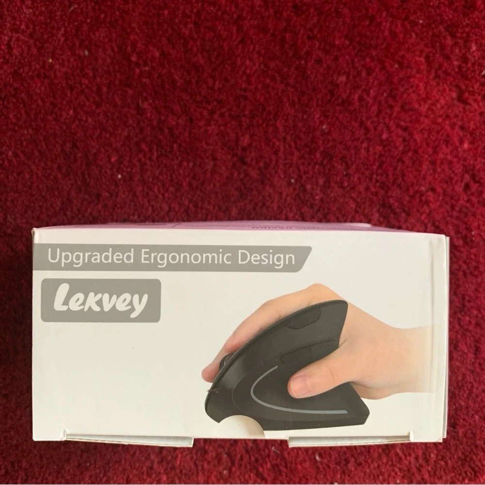 Black Ergonomic Vertical Mouse